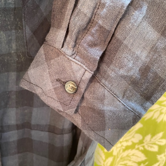 Sanctuary Blue Checked Wrap Dress - Picture 6 of 9